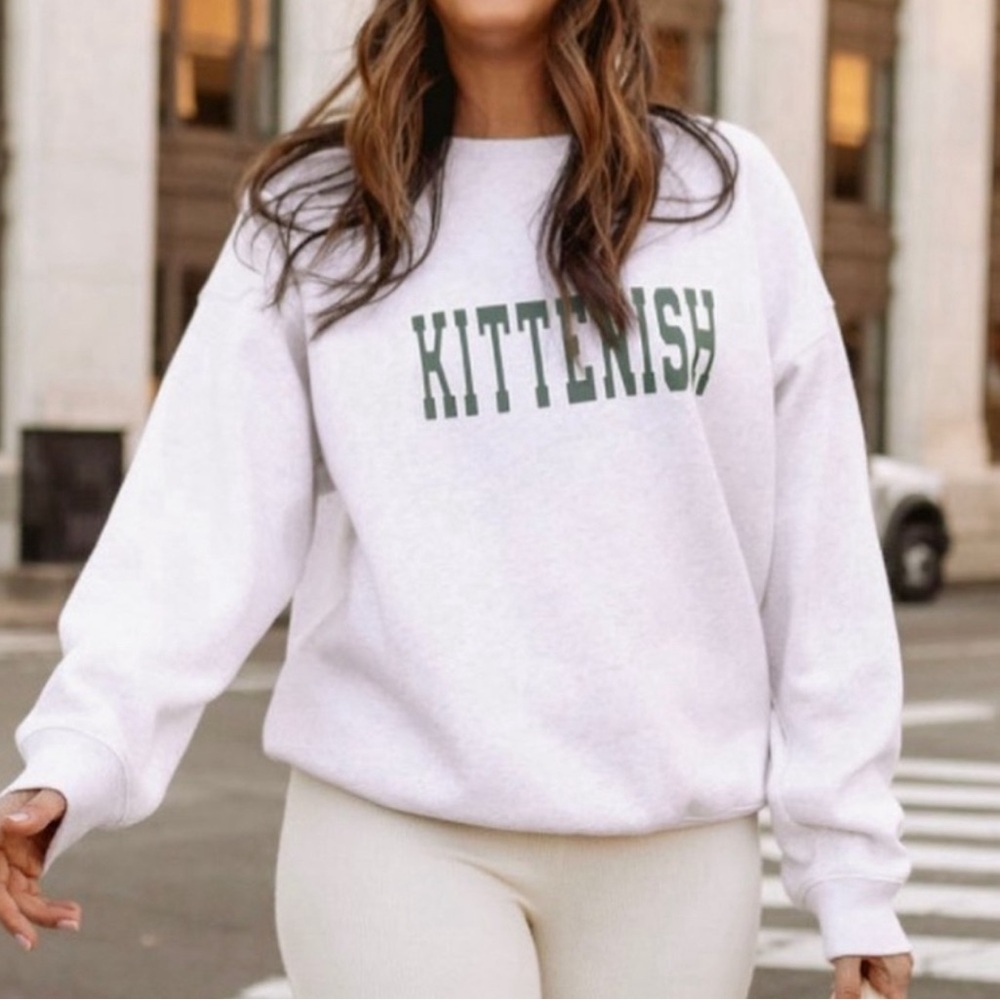 Kittenish Varsity Crewneck